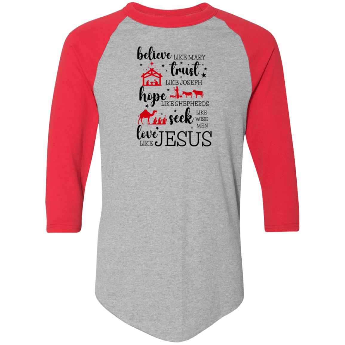 Believe Christmas Shirt|Love Like Jesus Christmas Shirt