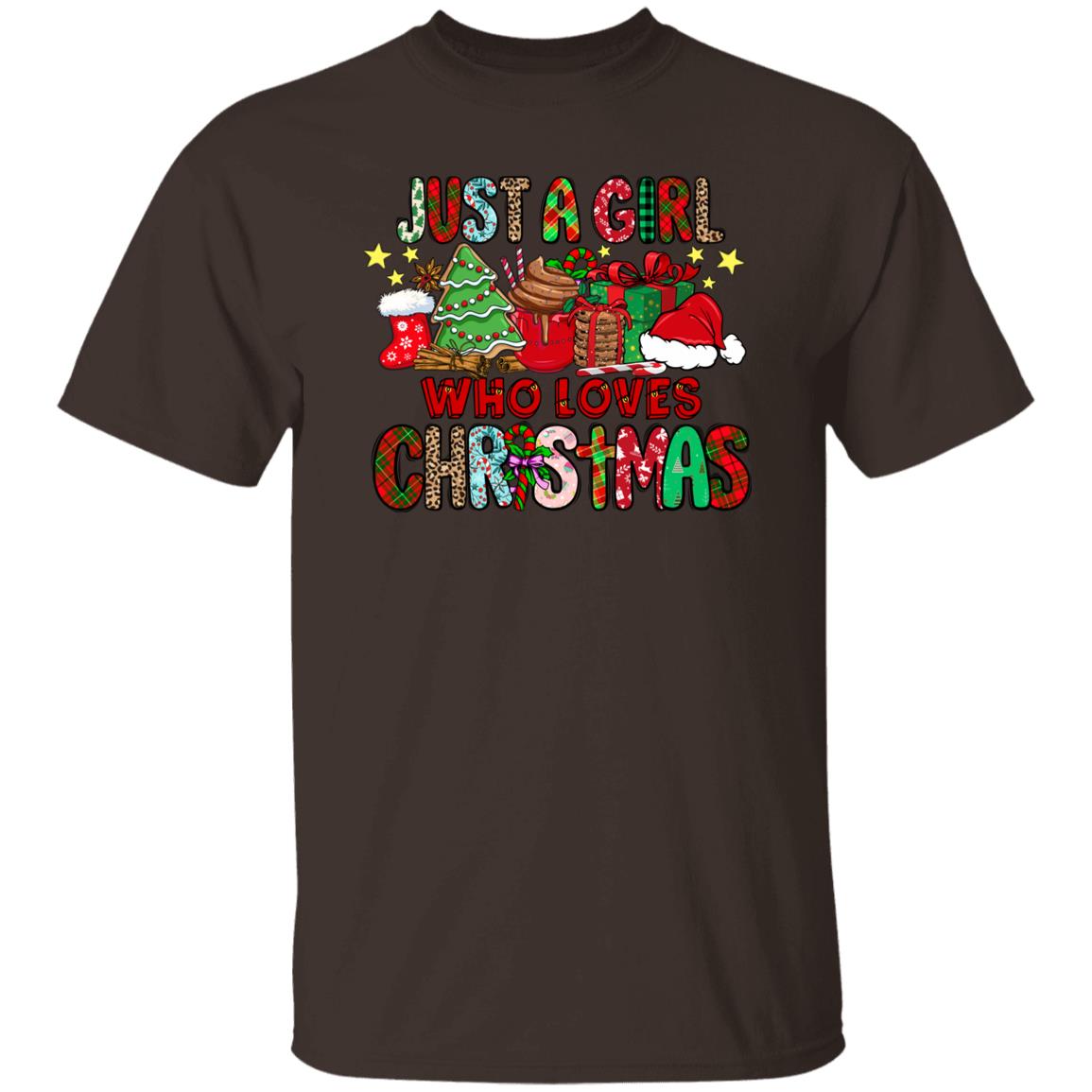 Just a Girl Who Loves Christmas Shirt