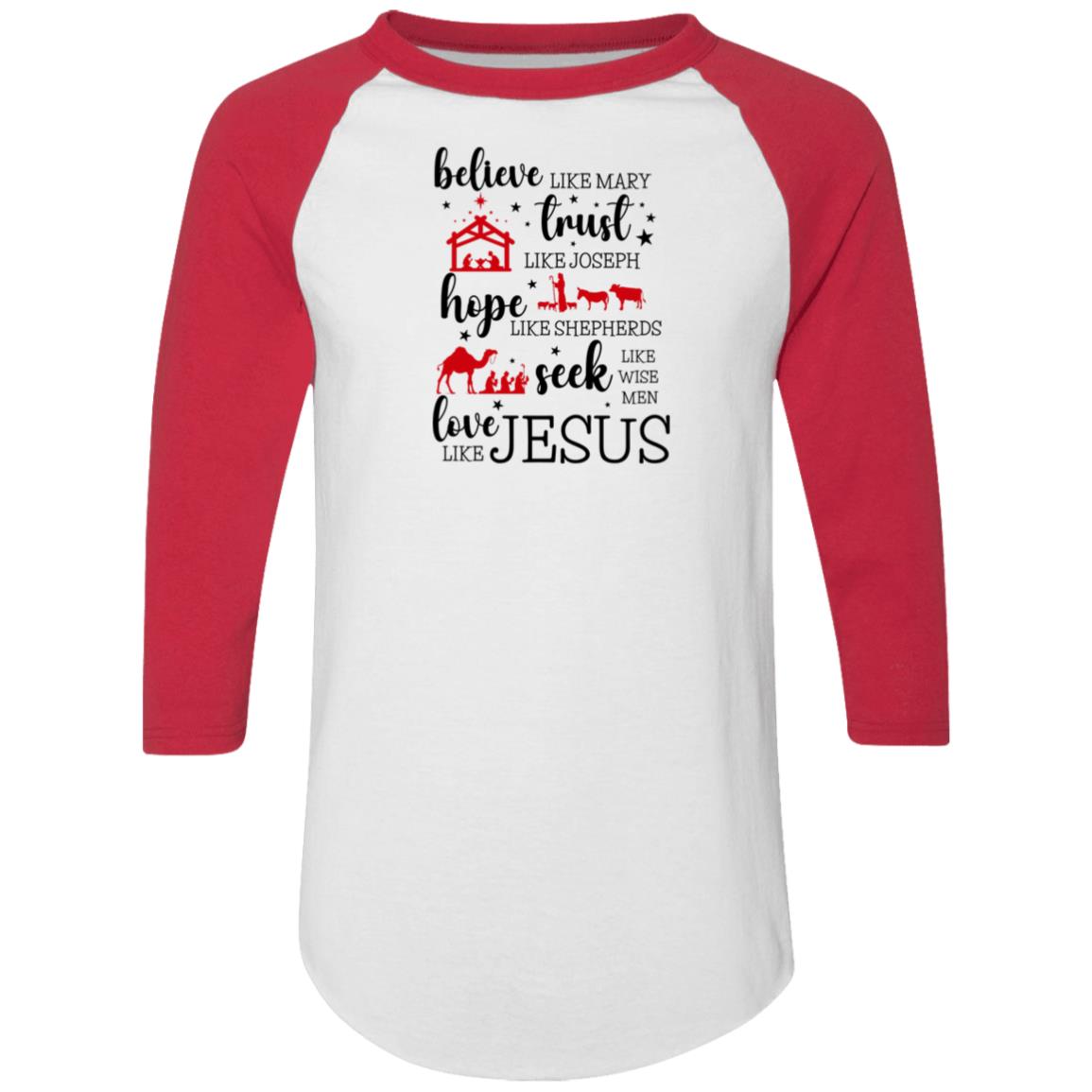 Believe Christmas Shirt|Love Like Jesus Christmas Shirt