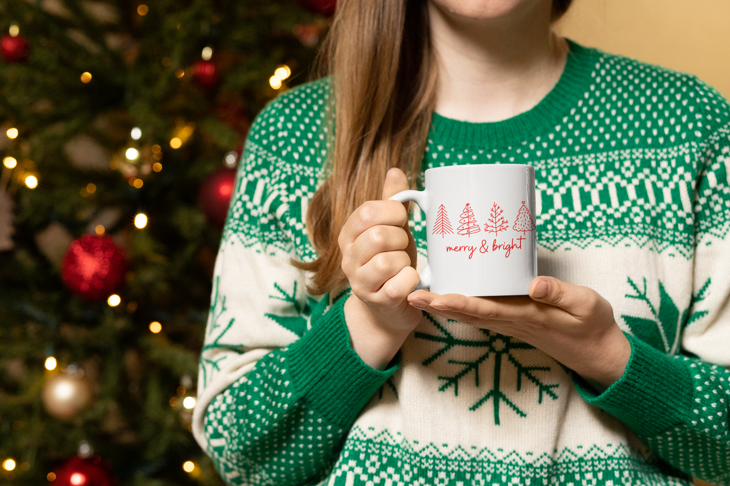 Merry & Bright Coffee Mug